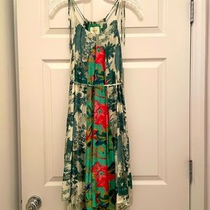 Anthropologie beachy, flowy dress.  Size XSP